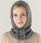 Knitted Hat | Lightweight Cashmere-Blend & Adjustable Drawstring