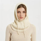 Knitted Hat | Lightweight Cashmere-Blend & Adjustable Drawstring