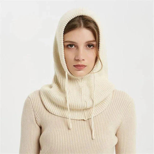 Knitted Hat | Lightweight Cashmere-Blend & Adjustable Drawstring