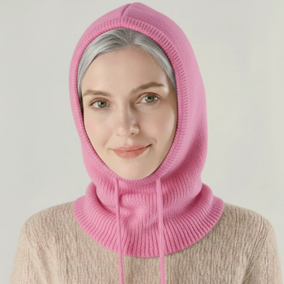 Knitted Hat | Lightweight Cashmere-Blend & Adjustable Drawstring