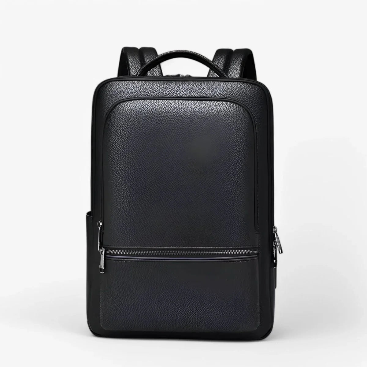 Laptop Backpack | PU Leather & Integrated USB Charging | Fits 15.6-Inch Laptops