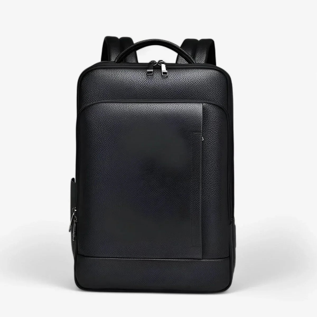 Laptop Backpack | PU Leather & Integrated USB Charging | Fits 15.6-Inch Laptops