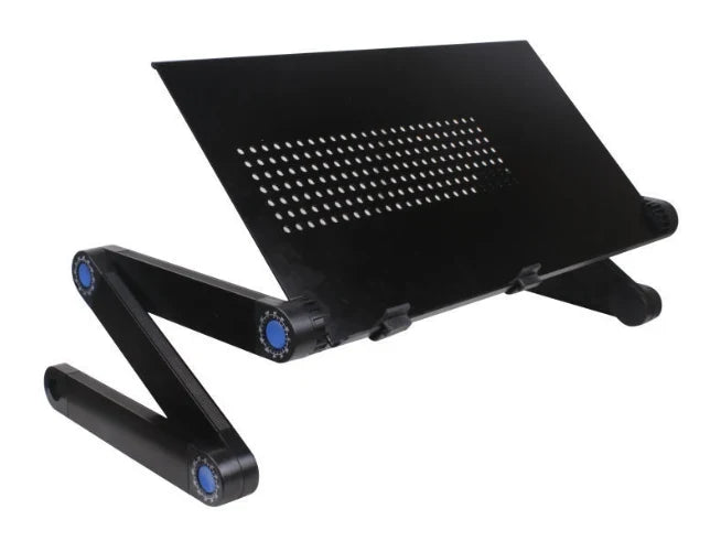 Laptop Stand | 360° Adjustable Lightweight & Perforated Aluminum | Fits Up To 21 Inches