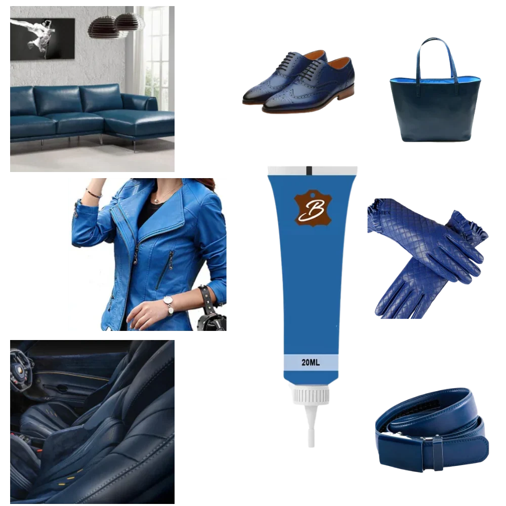 Leather Repair Gel | Glossy Protective & Long-Lasting | For Furniture, Shoes & Car Upholstery
