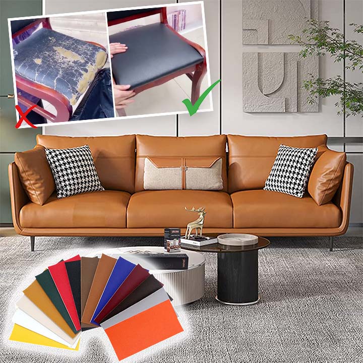 Leather Repair Patch | Self-Adhesive & Durable | 50 x 138 cm