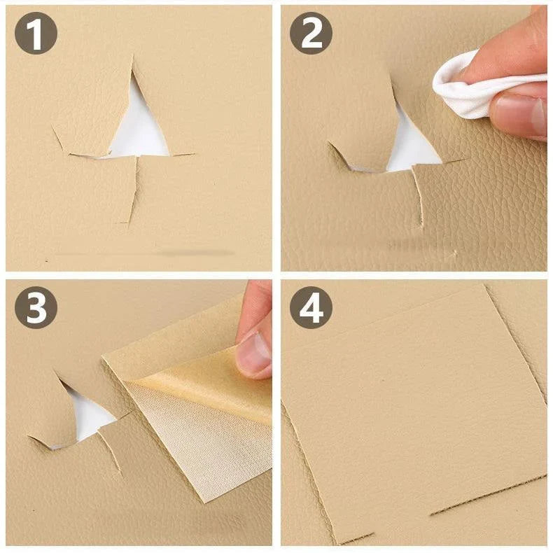 Leather Repair Patch | Self-Adhesive & Waterproof PU | 50 x 137 cm