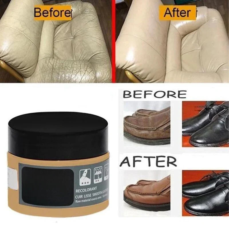 Leather Restoration Balm | Deep Moisture & Crack Repair | Multiple Colors