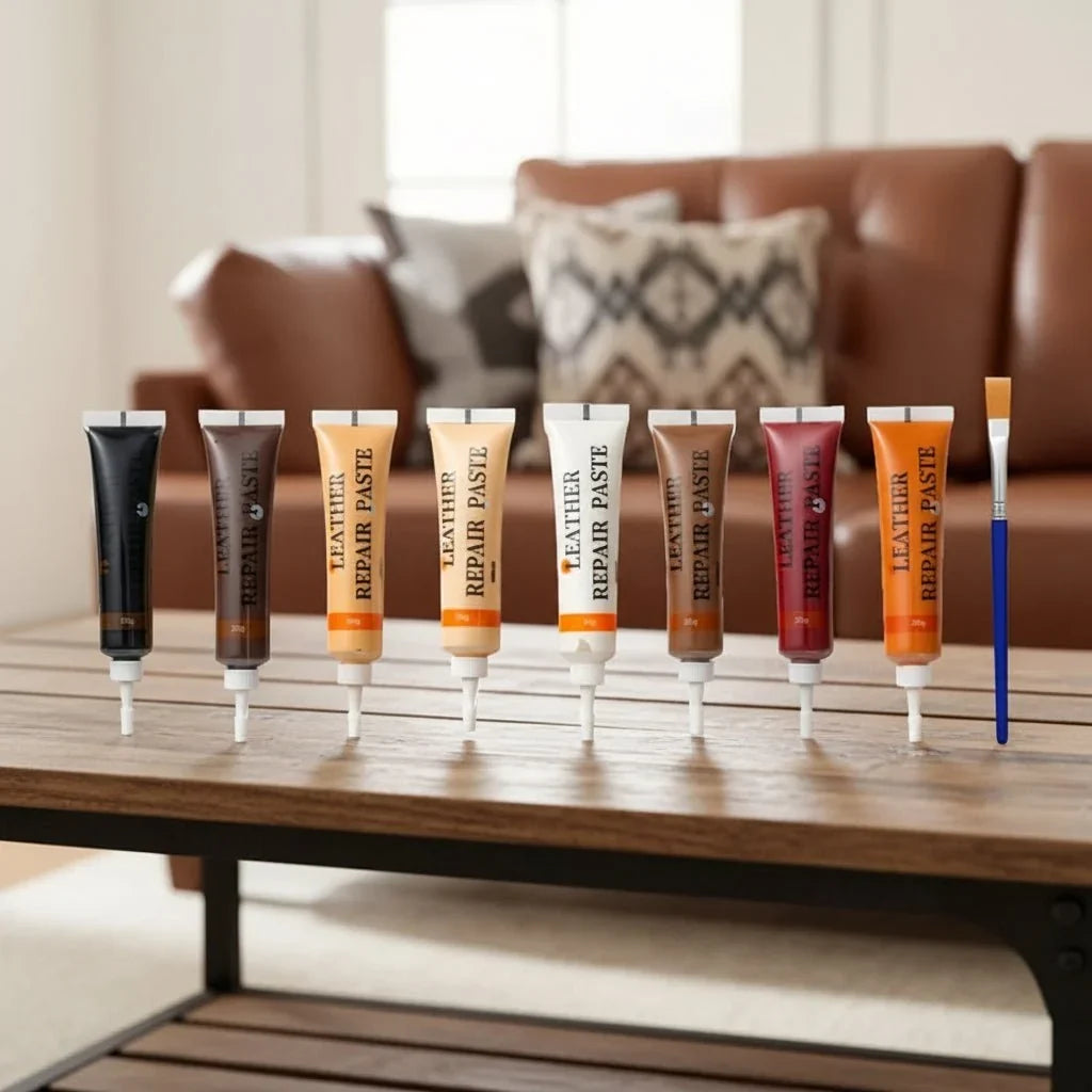 Leather & Vinyl Repair Kit | DIY & Easy Application | For Furniture & Car Seats
