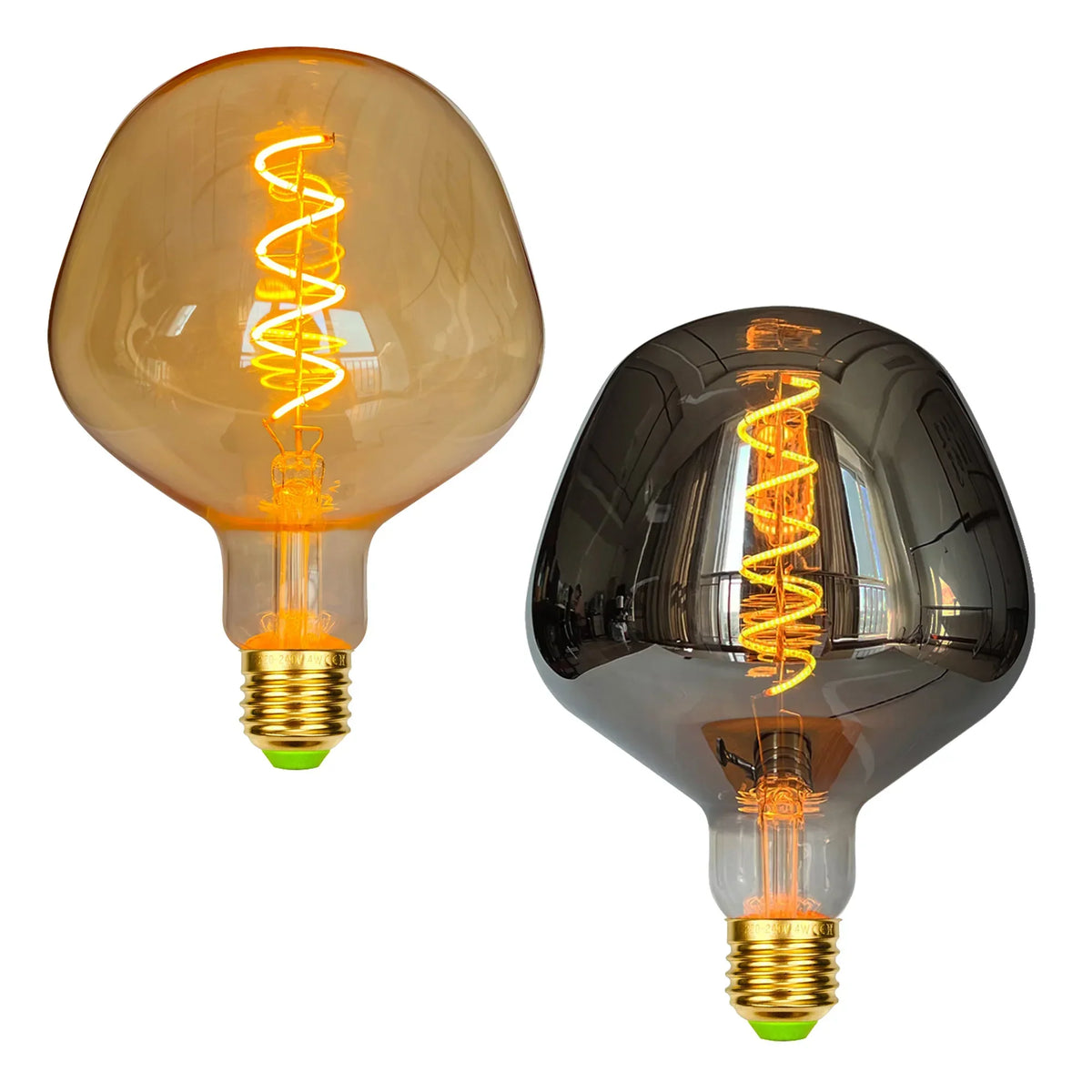 LED Bulb | Vintage Spiral Filament & Dimmable | E27 Base