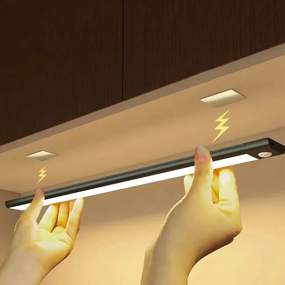 LED Cabinet Light | USB Rechargeable Motion Sensor & Dimmable