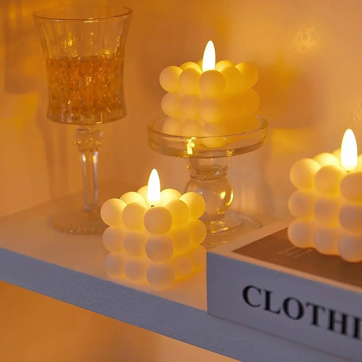 LED Candle | Realistic Flicker & Battery-Operated