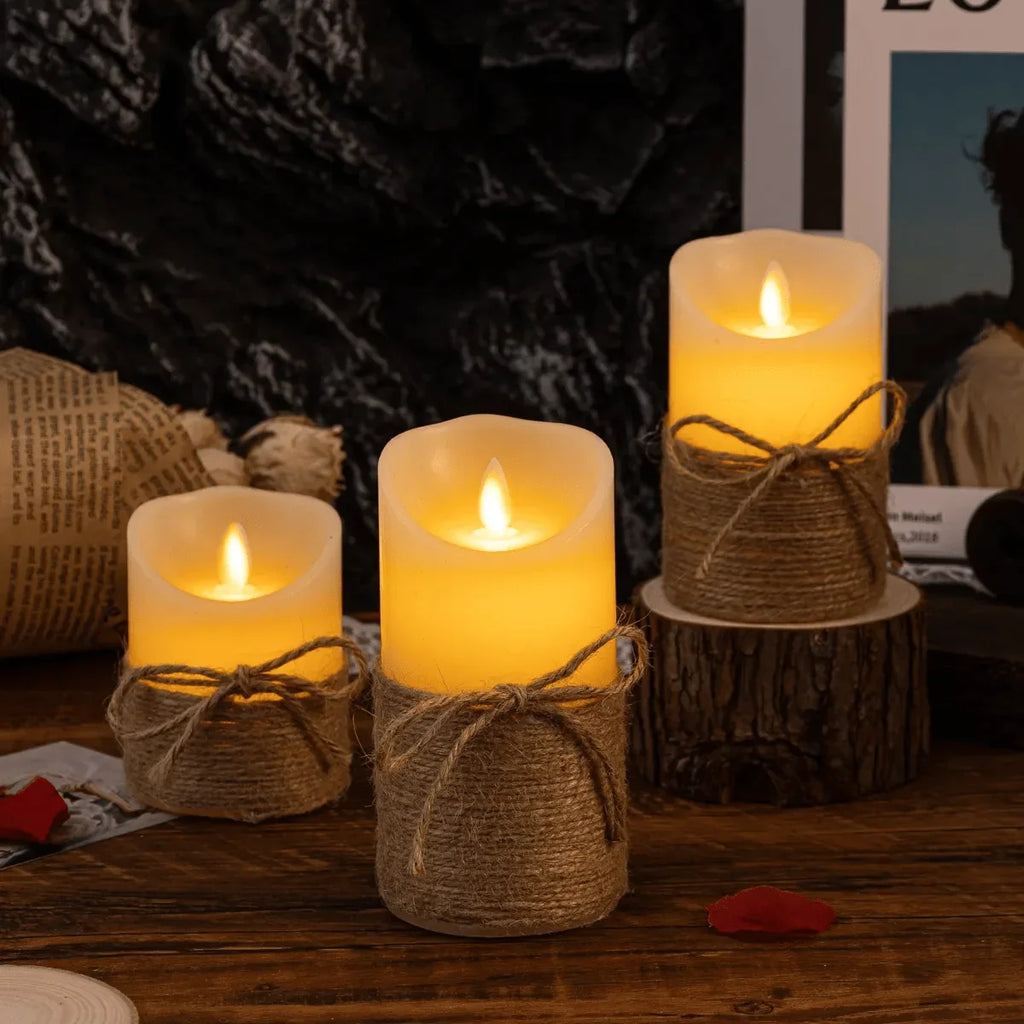 LED Candle | Realistic Flicker & Battery-Operated