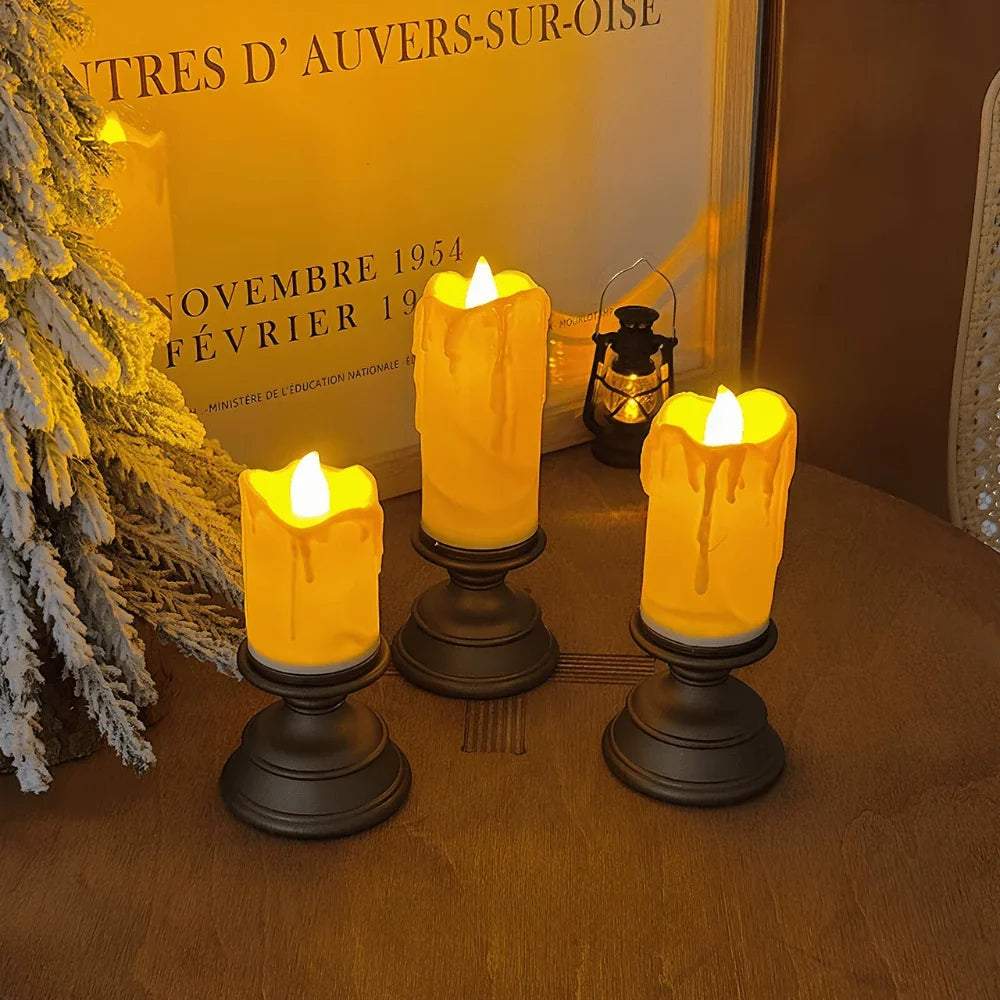 LED Candle | Realistic Flicker & Battery-Operated