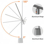 LED Desk Lamp | Foldable, Dimmable & Eye-Friendly | USB-Powered