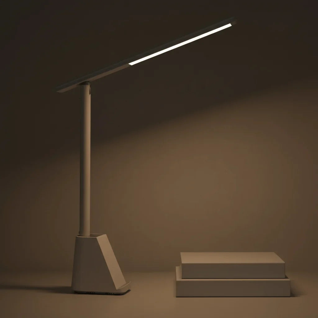 LED Desk Lamp | Foldable, Dimmable & Eye-Friendly | USB-Powered