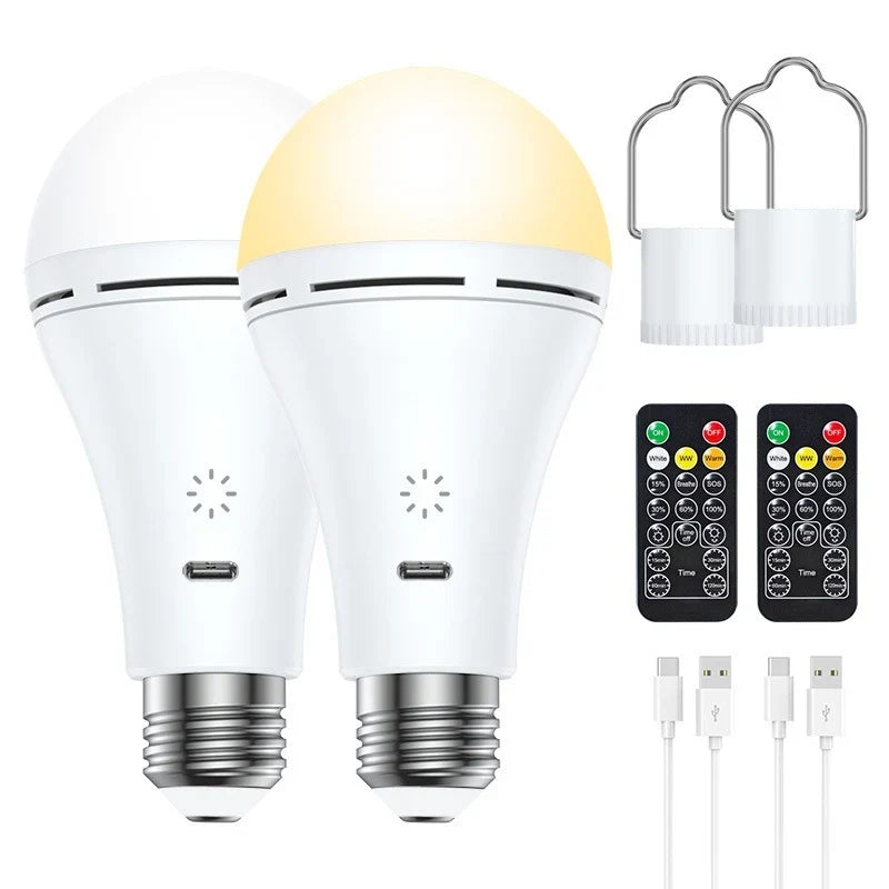 LED Lamp | USB-Rechargeable & Touch/Remote Control