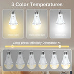 LED Lamp | USB-Rechargeable & Touch/Remote Control