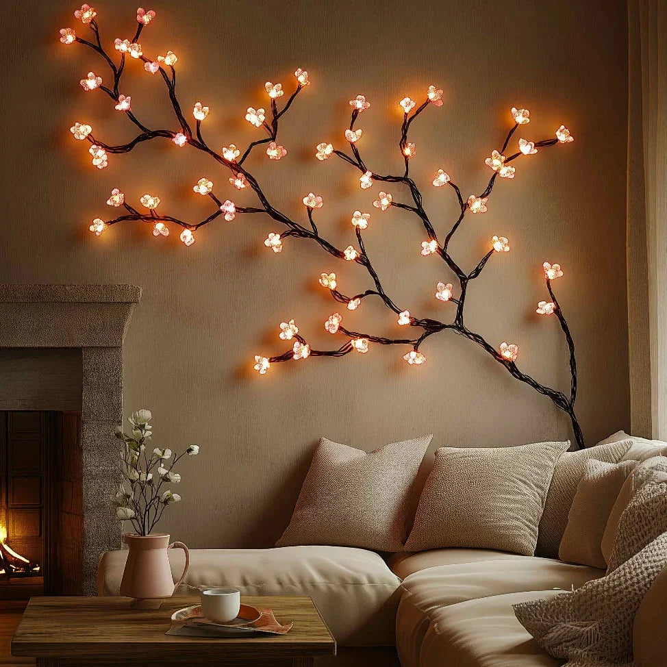 LED Light Branch | 96 LEDs & USB-Powered