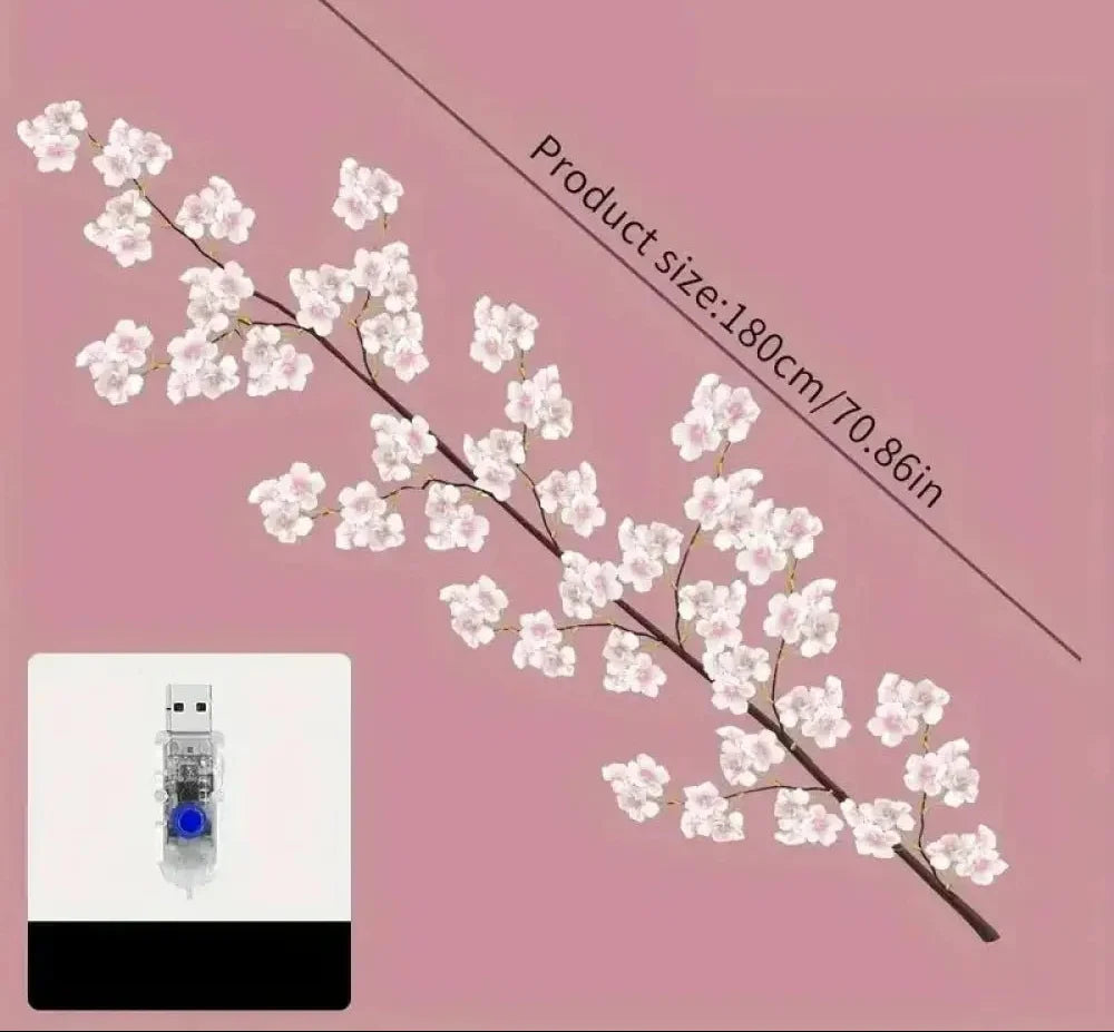 LED Light Branch | 96 LEDs & USB-Powered