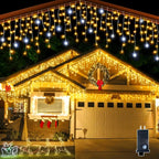 LED Light Curtain | Warm White & Weatherproof | 4–32 m