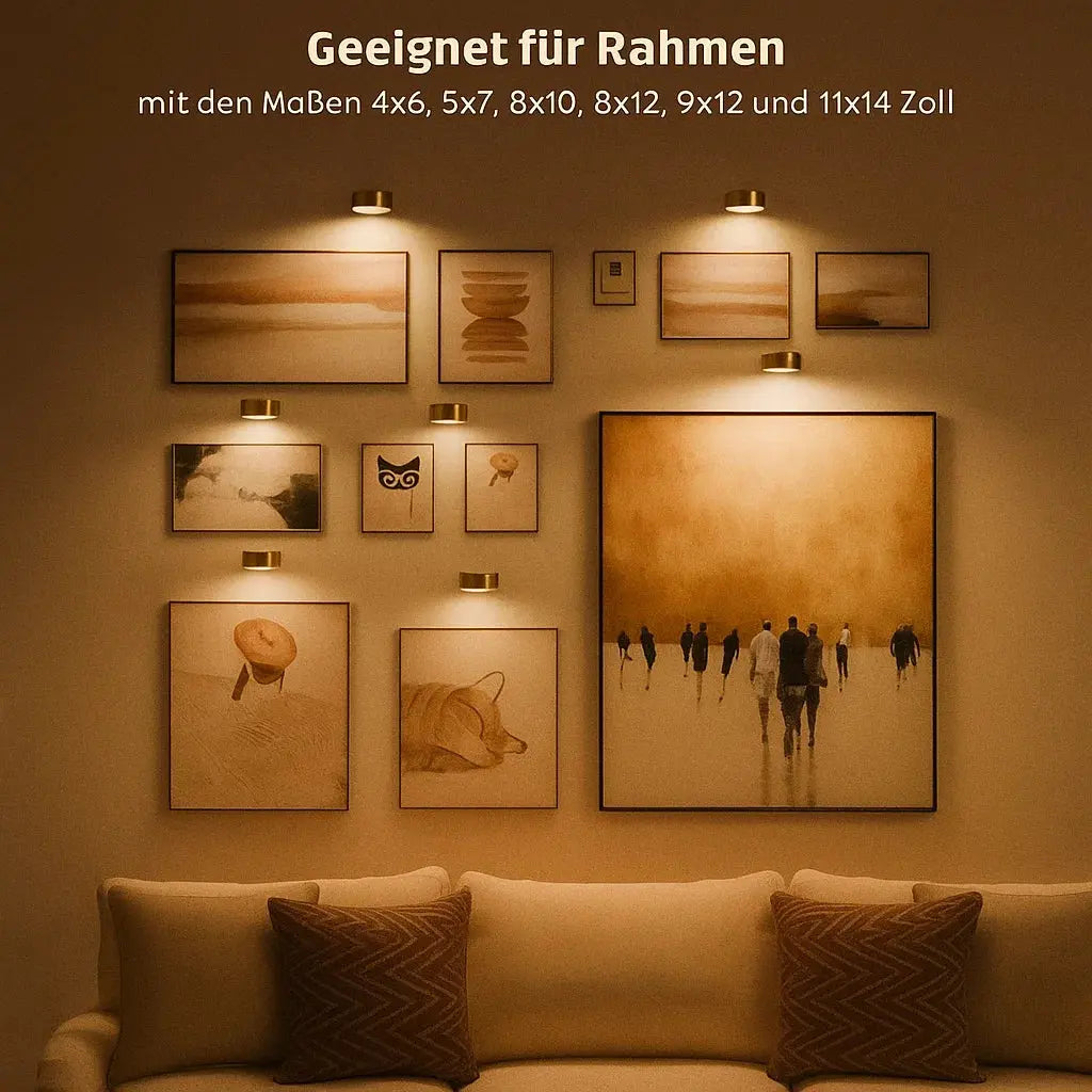 LED Picture Light | Magnetic Dimmable & Remote