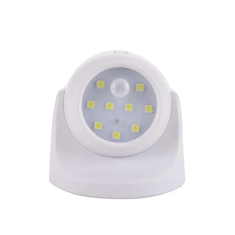 LED Spotlight | Wireless & Battery-Powered | Motion & Daylight Sensor