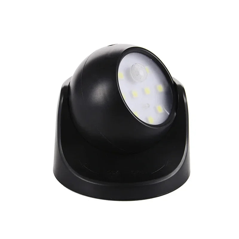LED Spotlight | Wireless & Battery-Powered | Motion & Daylight Sensor