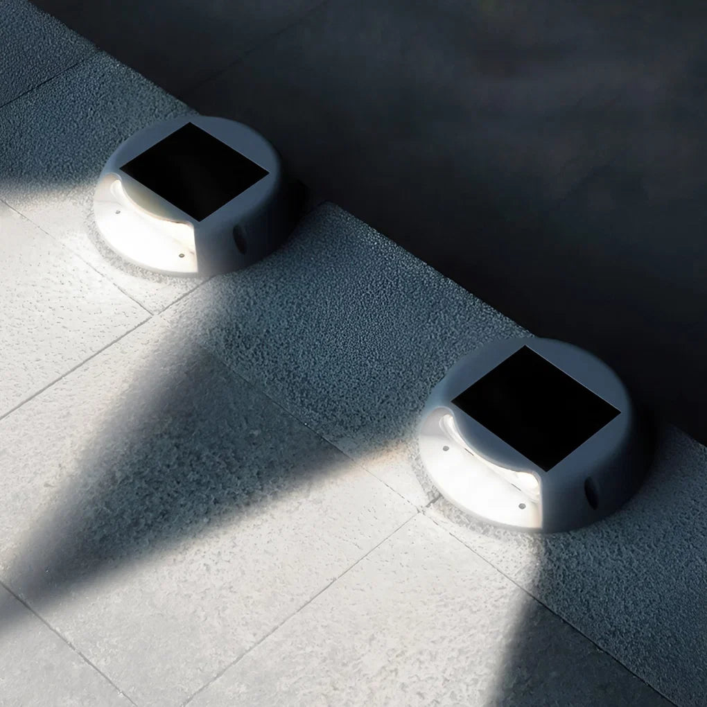 LED Step & Deck Light | Solar-Powered Flush-Mount & IP65
