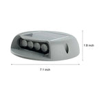 LED Step & Deck Light | Solar-Powered Flush-Mount & IP65