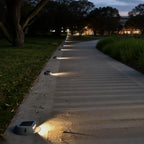 LED Step & Deck Light | Solar-Powered Flush-Mount & IP65