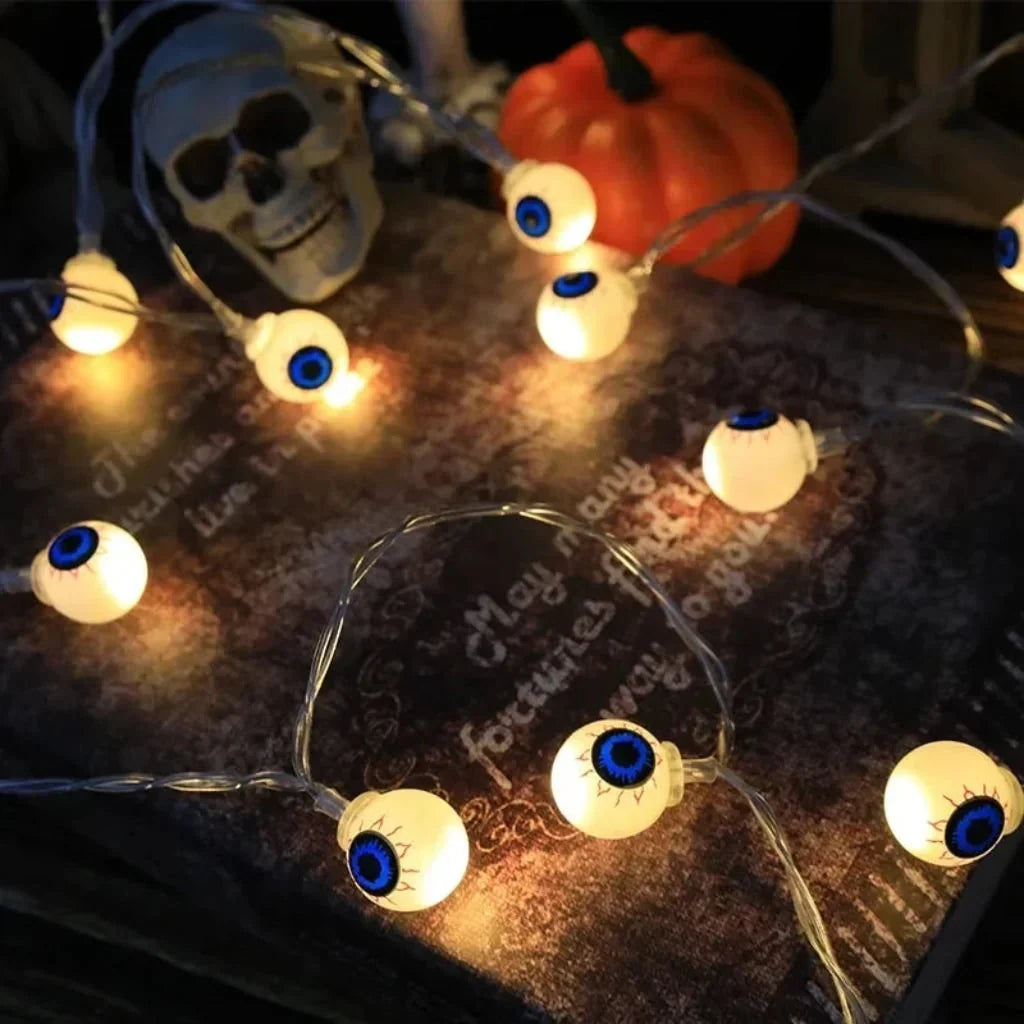 LED String Lights | Halloween Motifs & Battery-Powered