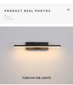 LED Wall Lamp | 330° Rotatable & Selectable Color Temperature | 30/40/50 cm