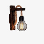 LED Wall Lamp | Walnut Wood Finish & Wall-Mounted