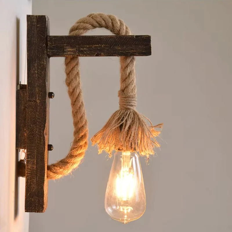 LED Wall Lamp | Walnut Wood Finish & Wall-Mounted