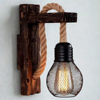 LED Wall Lamp | Walnut Wood Finish & Wall-Mounted
