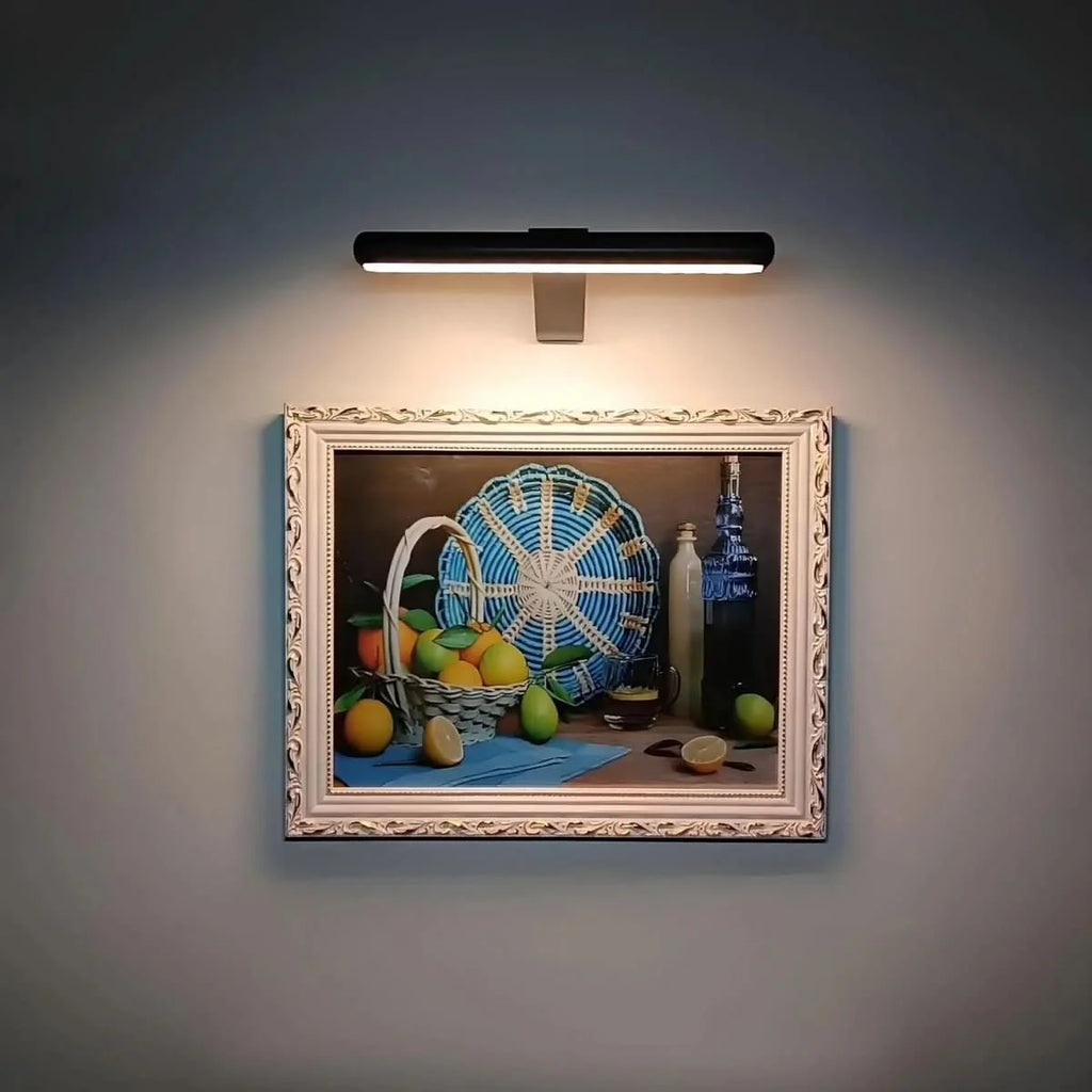 LED Wall Lamp | Wireless Rechargeable & Dimmable | 360° Rotatable Head
