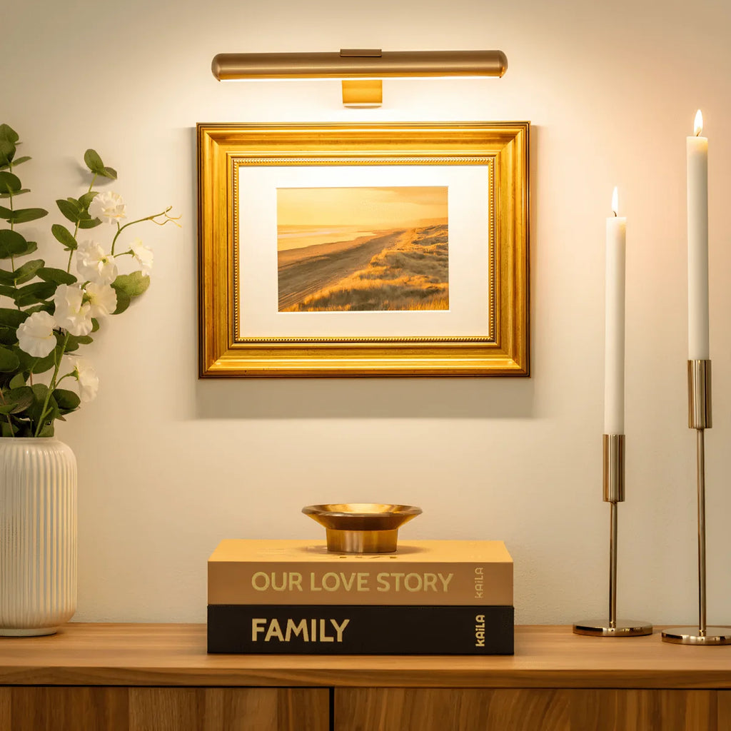LED Wall Lamp | Wireless Rechargeable & Dimmable | 360° Rotatable Head