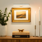 LED Wall Lamp | Wireless Rechargeable & Dimmable | 360° Rotatable Head