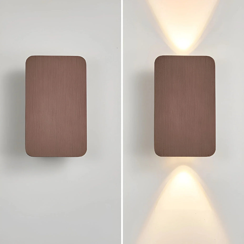LED Wall Light | Glare-Free Energy-Efficient Aluminum | 200 x 120 mm