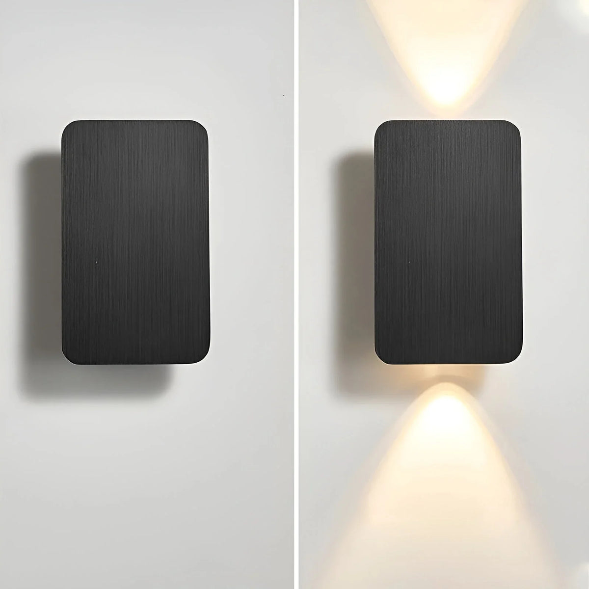 LED Wall Light | Glare-Free Energy-Efficient Aluminum | 200 x 120 mm