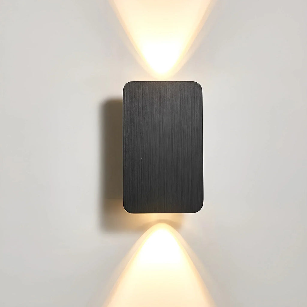 LED Wall Light | Glare-Free Energy-Efficient Aluminum | 200 x 120 mm