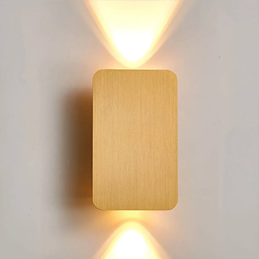 LED Wall Light | Glare-Free Energy-Efficient Aluminum | 200 x 120 mm