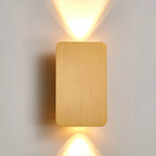 LED Wall Light | Glare-Free Energy-Efficient Aluminum | 200 x 120 mm