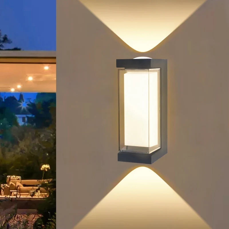 LED Wall Light | Up & Down Lighting & IP65 Waterproof | 10W