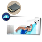 Light Bulb Camera | 2MP Night Vision & Two-Way Audio