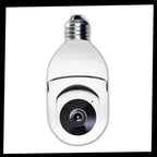 Light Bulb Camera | 2MP Night Vision & Two-Way Audio