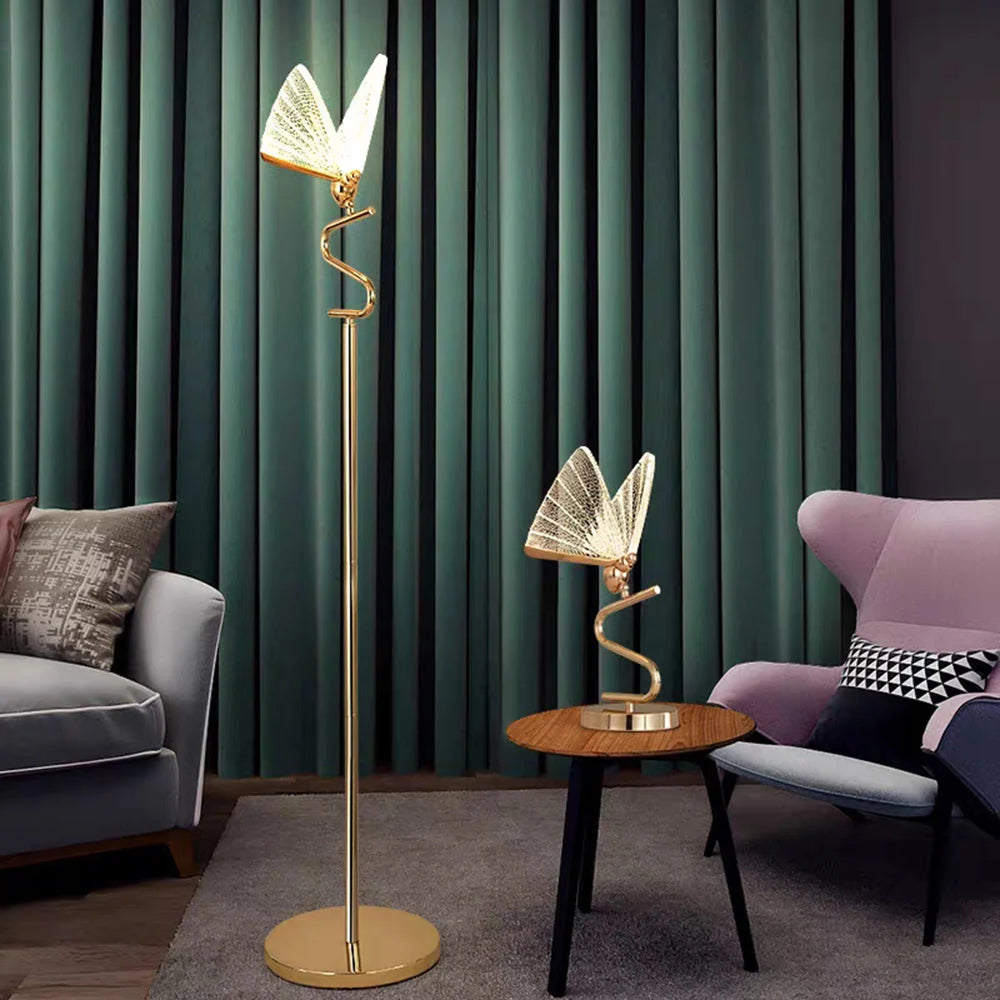 Lighting Fixture | Butterfly Design & LED Bulb Included