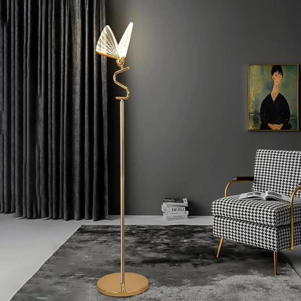Lighting Fixture | Butterfly Design & LED Bulb Included