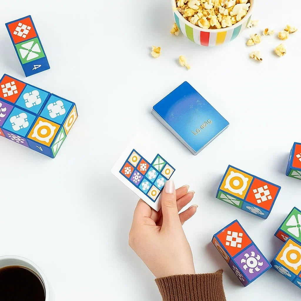 Logic Game | Pattern-Building & Sturdy Components | Ages 7+