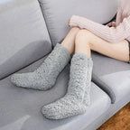 Loungewear Socks | Plush Fleece & Machine-Washable